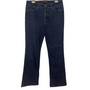 NINE WEST Mid-Rise Bootcut Jeans in Blue Size 10